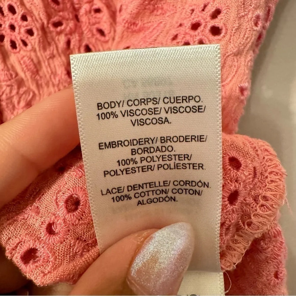 Lucky Brand Sleeveless Button Up Embroidered  Top Women Size S - Picture 12 of 15